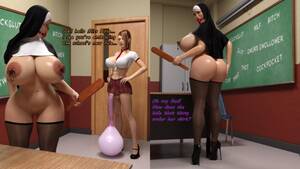 3d Shemale Nun Porn Comics - Serge3Dx- Nun, 3D Shemale Sex - Porn Cartoon Comics