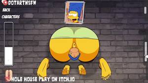 lesbian cartoon bondage marge simson - Marge Simpson Glory Hole BDSM Bondage Creampie - Hole House - Pornhub.com