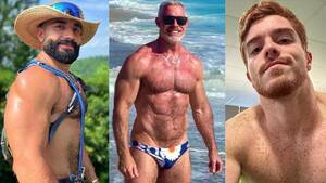 beach hairy naked - Cold Baths, Bears At The Beach + More InstaHunks - The Randy Report