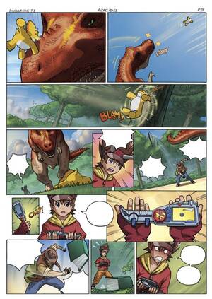 Dinosaur King Gay Porn - Dinosaur King Comics - XXGASM