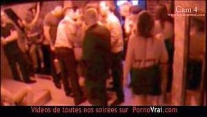 hidden swingers party - French Hidden cam in a swinger club! part 4