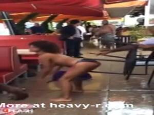 crazy ebony bitch - Crazy Black Bitch In Public