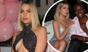 Ashley Benson Porn - Ashley Benson flaunts her underboob before stunning in silver sparkles at  Pride event | Daily Mail Online