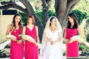 Lesbian Wedding Porn Gif - Bree Daniels, Jessi Andrews, Malena Morgan, Aurielee Summers â€“ Wedding Day  Â« Infernal