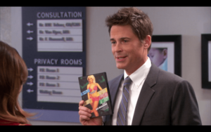 Brandi Maxxx Porn - Brandi Maxxxx is on the cover of the porno Chris is given at the sperm bank  : r/PandR