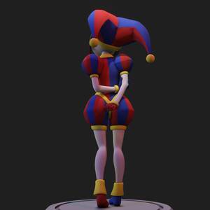 Evil Jester 3d Porn Comic - Pomni : r/blender