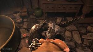 Argonian Porn - Criada ArgÃ³nica Lujuriosa Haciendo Lamer (con Sonido) LQ - Pornhub.com