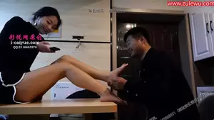 chinese foot lick - licking Chinese girl's foot | xHamster