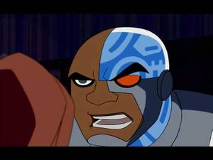 blue cartoon sex - Teen Titans and their Cyborg are banging hot redhead in sex cartoon