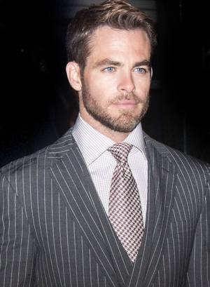 Chris Windsor Porn - Chris Pine. SubCategory A: Suit Porn. SubCategory B: Unmitigated Beard Porn.