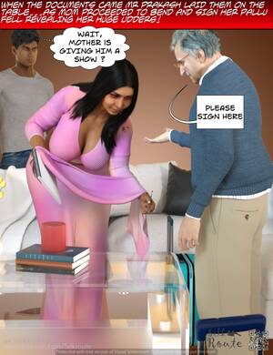 Mature Aunt Porn Comics - Rani Aunty - New series Episode 1 by Ira Ram - Porn Cartoon Comics