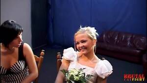 Bride Catfight Porn - Catfight For Cock On A Lesbian Wedding : XXXBunker.com Porn Tube
