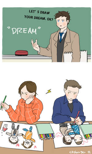 Fan Art Sabriel Spn Porn - castiel destiel Sastiel spn fanart spn art spnart casburger yummy-casburger  â€¢