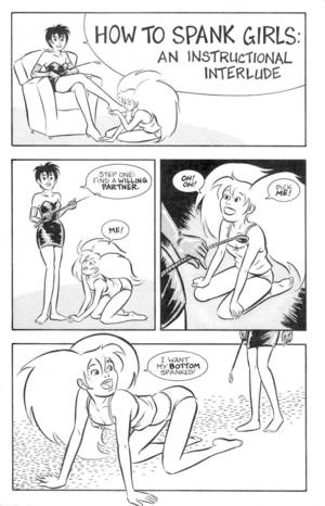 Lesbian Spanking Comics - Small Favors