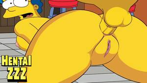 ass fucking cartoons simpsons - MOE RUINS MARGE'S ASS (THE SIMPSONS) watch online