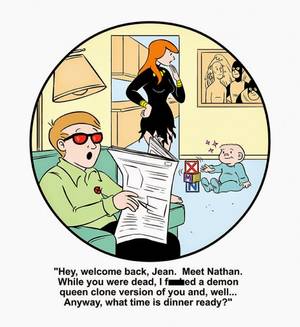 Family Circus Comics Sex - Yeah, so just like the Nancy above may not be a real Ernie Bushmiller, the Family  Circus next to it may not be a Bil Keane original either.