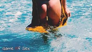 Hawaii Public Sex Caught - Hawaii, Kailua beach - Underwater public sex watch online or download