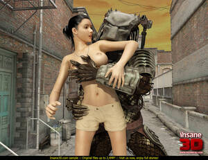 Bizarre Monster Porn - Monster Porn Cartoons: Bizarre monster fights and fucks blonde sexy  Superchick