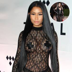 Celebrity Nicki Minaj Porn - Nicki Minaj's Sheer Outfits: Sexy See-Through Fashion Photos
