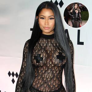 Celebrity Porn Nicki Minaj Porn - Nicki Minaj's Sheer Outfits: Sexy See-Through Fashion Photos