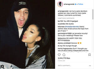 Jennette Ariana Porn Captions - Pete Davidson and Ariana Grande split: The rise and demise of their A-list  relationship - silive.com