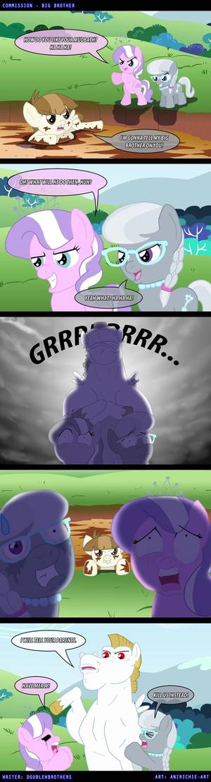 Diamond Tiara Mlp Porn Comic - Big Brother by doubleWbrothers on DeviantArt Parents has no mercy XP. Mlp  Memes, Mlp Comics ...
