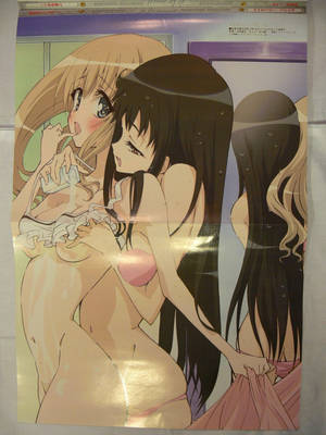 hentai crunchyrool lesbian sex - MY favorite yuri anime is strawberry panic...it makes me think of a world  without men..LOL.. coz there's no guys in the anime right?hehe