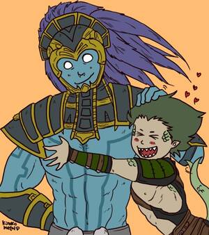 Kotal Kahn Reptile Porn - Ship all the ships! ^w^ on Tumblr: Kotal and human type Reptile