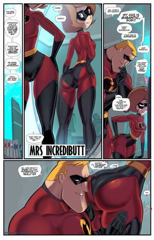 Mrs P Cartoon Porn - Mrs Incredibutt - Fred Perry - KingComiX.com