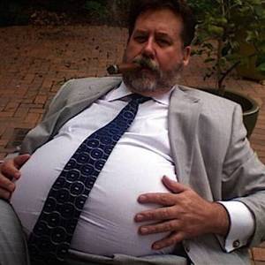 fat belly gainer tumblr - just older fat men