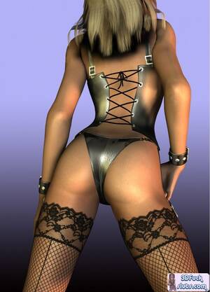 3d Cartoon Lingerie Porn - 3D toon in sexy lingerie - Pichunter