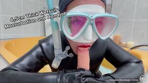 hentai wetsuit fetish - 6,5cm Thick Wetsuit Masturbation and Handjob - Pornhub.com