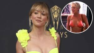 Big Boob Porn Kaley Cuoco - Kaley Cuoco Bikini Photos: Her Hottest Swimsuit Moments
