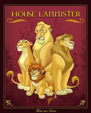 lion king cartoon porn - all cartoon porn furry animals pin it | House Lannister Lion King Edition â€“  Hear me