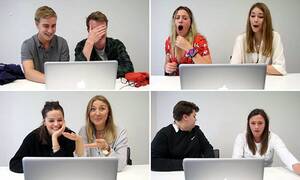 Funny Girl Watches Porn - Students are filmed watching PORN together for social experiment | Daily  Mail Online