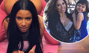 Nicki Minaj Sex Scene - Farrah Abraham bans daughter Sophia from watching Nicki Minaj music videos  | Daily Mail Online