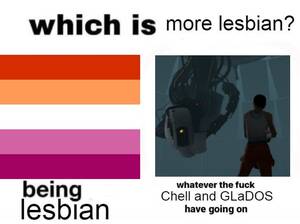 Glados Portal 2 Porn Gay - A very tough question : r/Portal