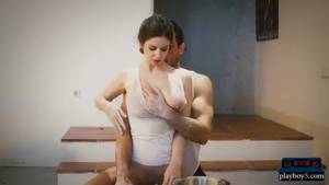 natural boob squeeze - Big natural boobs Stella Cox.