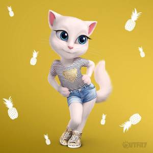 My Talking Angela Porn - It's all about pineapples lately, and I like it! xo, Talking Angelaâ€¦