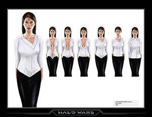 Halo Wars Porn - They actually considered some more sexy outfits. Wonder what influenced  their decision
