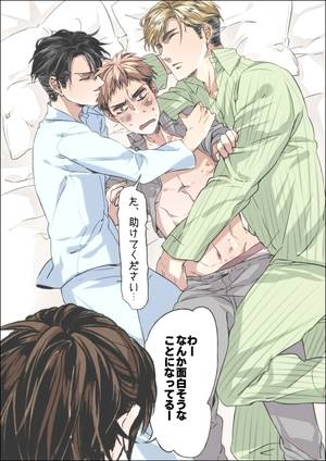 Erwin X Levi Attack On Titan Gay Porn - Erwin x Jean x Levi , Shingeki no Kyojin Attack on Titan ( pixiv id=