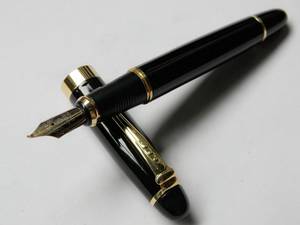Golden Fountain Porn - FOUNTAIN PEN JINHAO X450 CALLIGRAPHY NIB BLACK GOLDEN