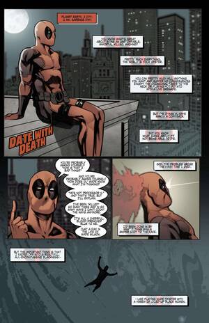 Deadpool And Death Porn - Date with death- Shade (Deadpool) - Porn Cartoon Comics