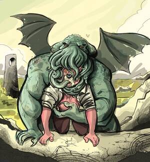 Lovecraft Porn - Rule34 - If it exists, there is porn of it / dramamine, austin (night  physics), cthulhu, h.p. lovecraft / 1526273