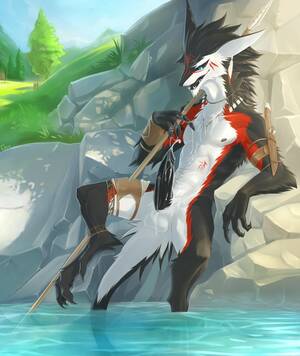 Male Sergal Furry Porn - Rock hard sergal on a hard rock [M] (Kluclew) : r/SergalR34