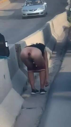 anal highway - MH - Exhibitionist Prolapsing Rectum on the Highway - ThisVid.com