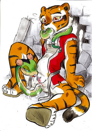 Kung Fu Panda Lesbian - 