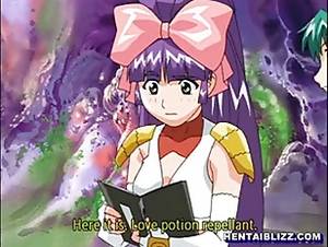 hentai lesbian threesome - Hentai lesbians threesome sex in the outdoors