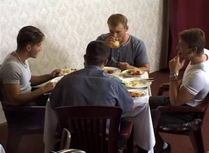 during husband eats wife gangbang - Husband Watching Wife Gangbanged In Restaurant : XXXBunker.com Porn Tube