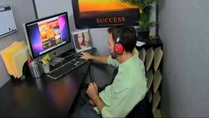 busted jerking - Busted at Work Jerking Off to Gay Porn, starring Shane Frost and Bryan  Slater,